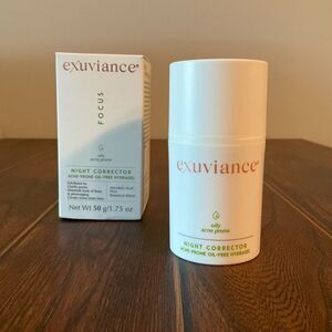 Exuviance - Night Corrector Hydrating Gel Face Moisturizer - Brand New!